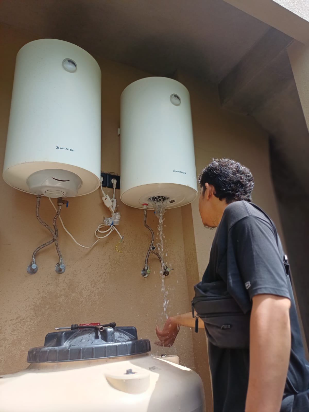 Pemasangan Water Heater